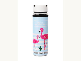 Бутылка д/воды, в чехле Красивые фламинго, 500 мл УД-6430