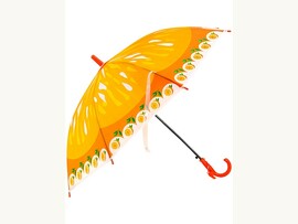 Зонт (50см)"Апельсинка" в пак. ЗНТ-2423