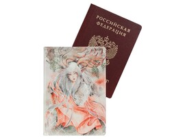 Обложка д/паспорта Лесная фея ПВХ ОП-0426