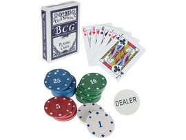 Набор для покера Дорожный, 80 фишек с номиналом в пак. ИН-3729