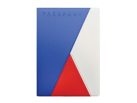Обложка для паспорта Трио, 134*188 мм, голубой