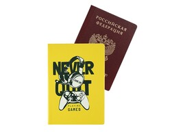 Обложка д/паспорта "Games" ПВХ slim ОП-0419