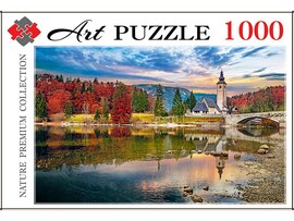 Artpuzzle. Пазлы 1000 эл. Словения. Бохиньское озеро. Арт. ШТК1000-0472
