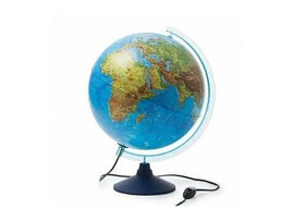 Глобус Интерактивный Земли физико-политический 320 мм с подсветкой