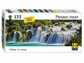 Пазлы 133 эл. Водопад Крка (Релакс-Пазл)