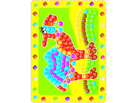 Аппликация из пуговиц "Верблюд" доставка оптом в Донецк