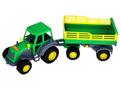 "Мастер" 45 см, трактор с прицепом №2