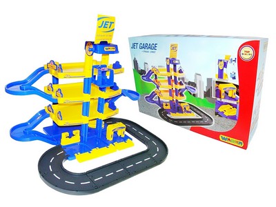 Паркинг "JET" 4-уровневый с дорогой (в коробке)