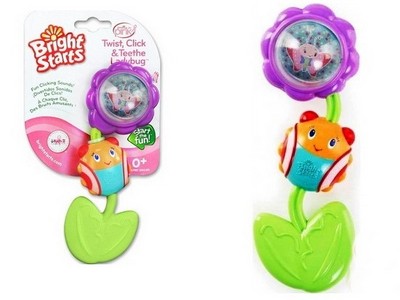 Донецк игрушка оптом Вright Starts прорезыватель «Солнышко» №9285