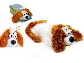 Интерактивная мягкая игрушка «Хохочущая собака» 14 см № 192 доставка оптом в Донецк