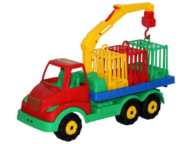 Донецк игрушка оптом Автомобиль для перевозки зверей "Муромец"