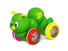 Игрушка-покатушка "Гусеница" доставка оптом в Донецк