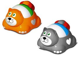 Игрушка-покатушка "Котошарик" 01926 доставка оптом в Донецк