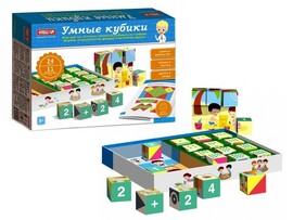 Настольная игра "Умные кубики" доставка оптом в Донецк