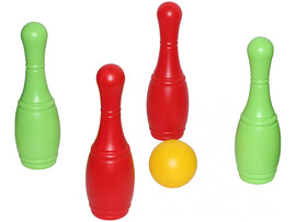 Кегли, 4 штуки