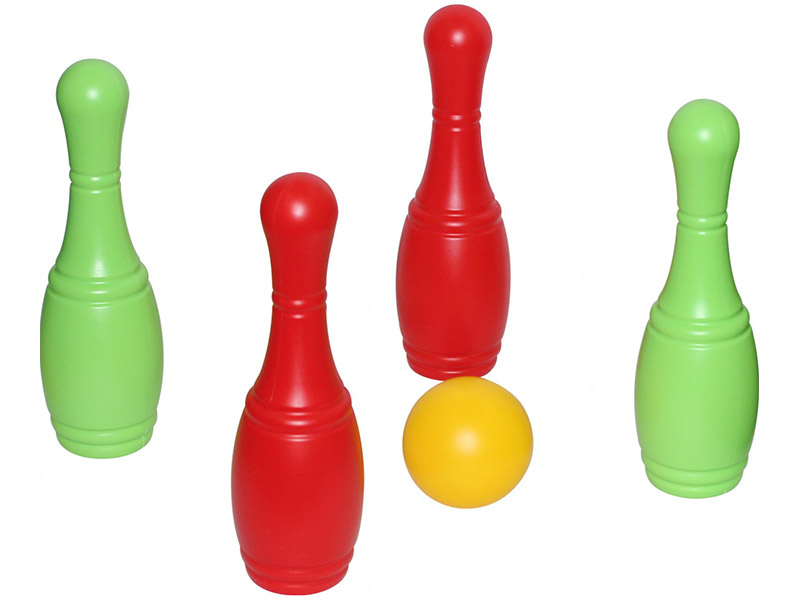 Кегли, 4 штуки