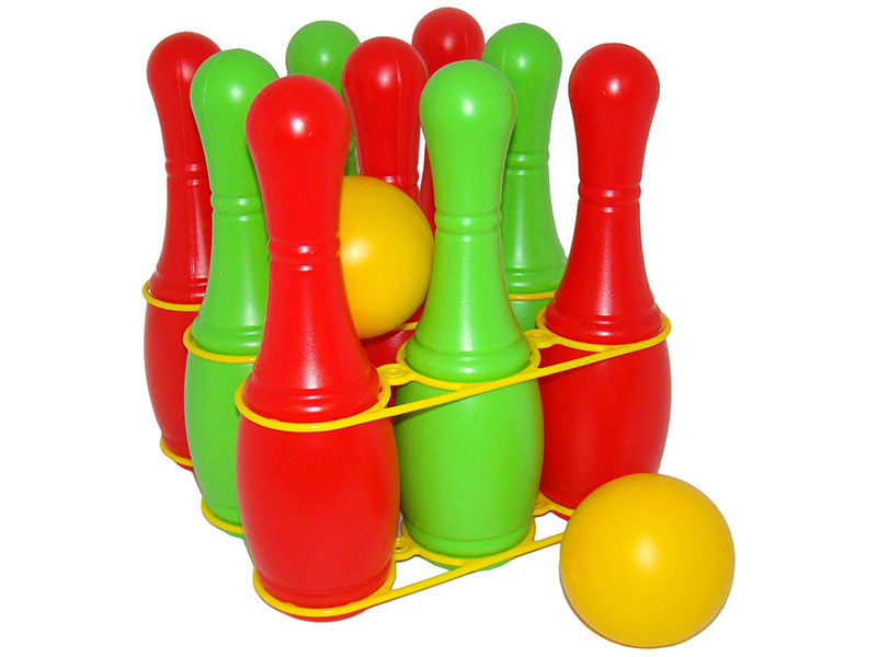 Кегли, 9 штук