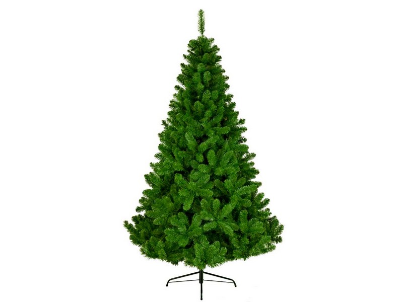 Донецк игрушка оптом ЕЛЬ КАНАДСКАЯ 1,8М 658 ВЕТОК, МЕТАЛЛИЧЕСКАЯ ПОДСТАВКА