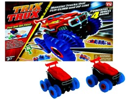 АВТОТРЕК КАНАТНЫЙ TRIX TRUX С 2-МЯ МАШИНАМИ В КОР. 05-0110 доставка оптом в Донецк