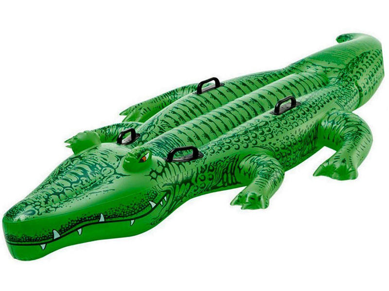 Надувной плотик "Крокодил" 203*114см 58562