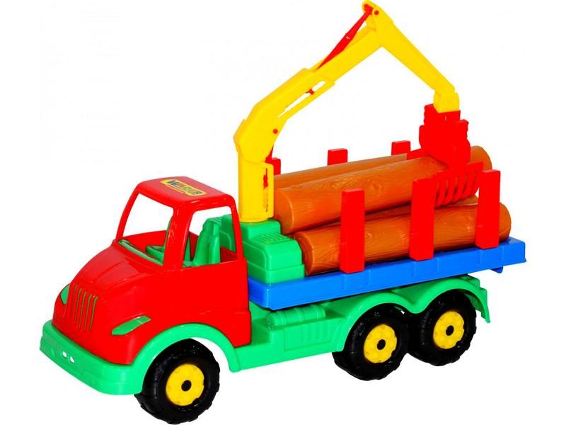 Донецк игрушка оптом Автомобиль-лесовоз "Муромец"