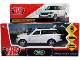 Машина металл "Range Rover Vogue" 12см, откр. двери, инерц, белый, в кор. Технопарк