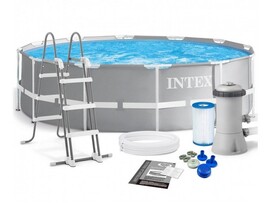 Бассейн каркасный 366*99см, фильтр-насос, лестница, 8592л 26716NP доставка оптом в Донецк