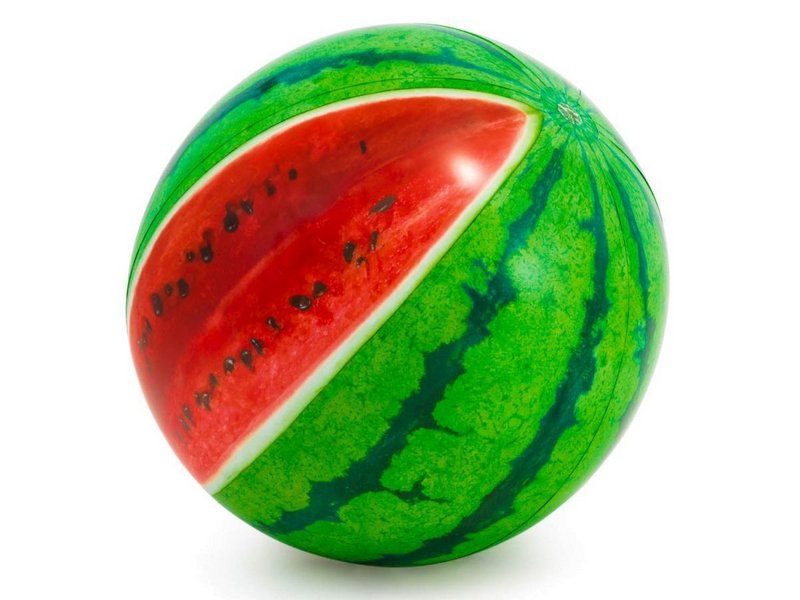 Донецк игрушка оптом Мяч пляжный "АРБУЗ" 107см 58075NP