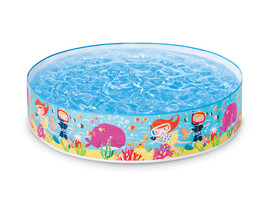 Бассейн "УТИНЫЙ РИФ" с жестким бортом 122*25см, 218л 58477NP доставка оптом в Донецк