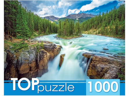 TOPpuzzle. Пазлы 1000 эл. Канада. Национальный парк Джаспер. ГИТП1000-2152