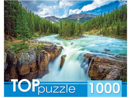 TOPpuzzle. Пазлы 1000 эл. Канада. Национальный парк Джаспер. ГИТП1000-2152