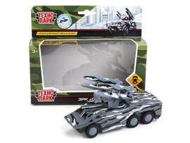 Технопарк. Машина "ЗРК ОСА" металл. инерц. 15 см (подвиж. детали) доставка оптом в Донецк