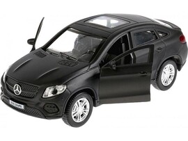 Технопарк. Машина "MERCEDES-BENZ GLE COUPE" металл. инерц. 12 см (открыв. двери, багажник) черный матовый доставка оптом в Донецк