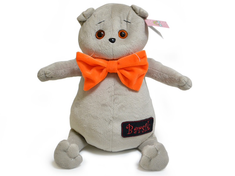 Котик Барсик бант 38см, 202001/22/38