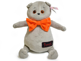 Котик Барсик бант 38см, 202001/22/38