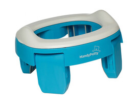 Дорожный горшок HandyPotty в фирменной сумке, голубой. Арт. HP-250B