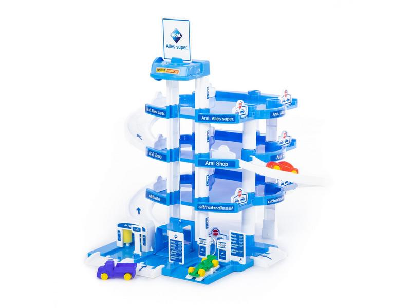 Донецк игрушка оптом Паркинг "ARAL" 4-уровневый в коробке