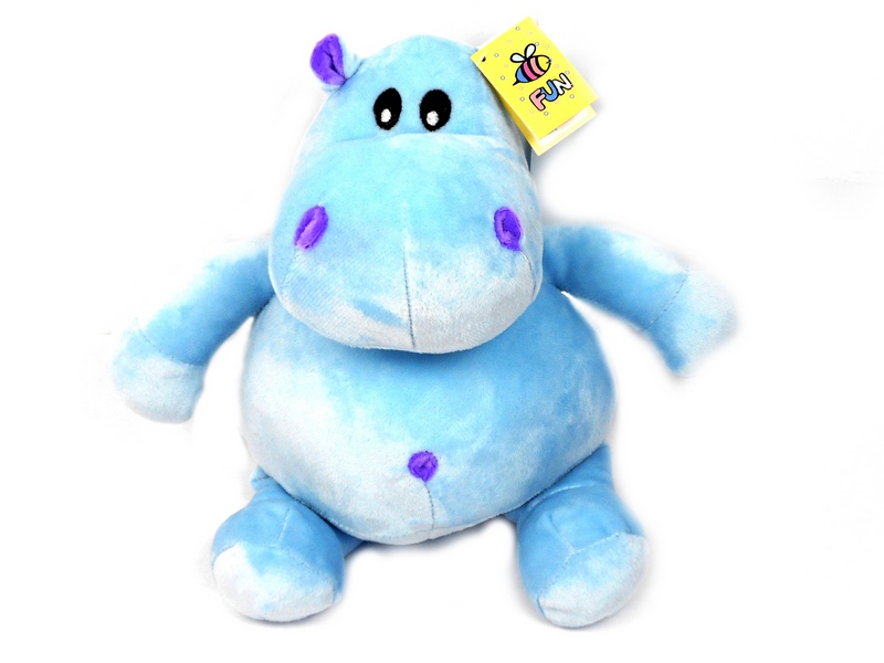 Донецк игрушка оптом Бегемот голубой 25 см 201910/01/25