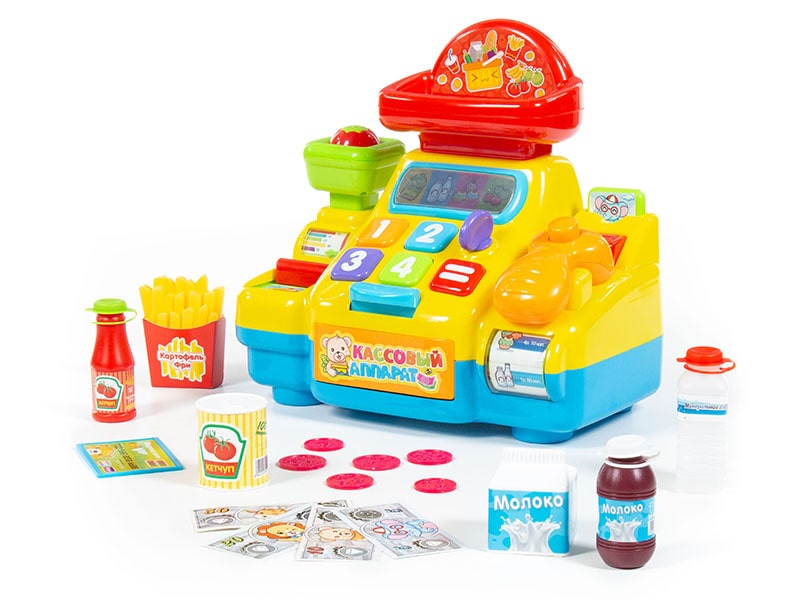 Игрушка развивающая "Кассовый аппарат для супермаркета" (в коробке)