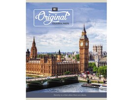 Тетрадь 48 л. Красивые города, клетка, второй блок. 48-9347