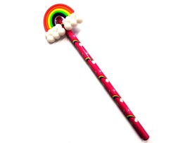 Карандаш ч/г незаточ. с фигуркой "РАДУГА" КЧ-6121 доставка оптом в Донецк