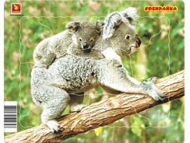 Пазл-собирайка "Коалы" 18*14 см доставка оптом в Донецк