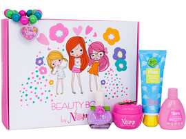 УЦЕНКА Подарочный набор BEUTY BOX №2 (Браслет Лак для ногтей №26,Жидкость для снятия лакаКрем для лица "Питательный",Крем для рук "Киви"