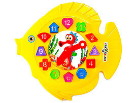 Логическая игр. Часики «Рыбка» 34х30 см. Арт. 02-501
