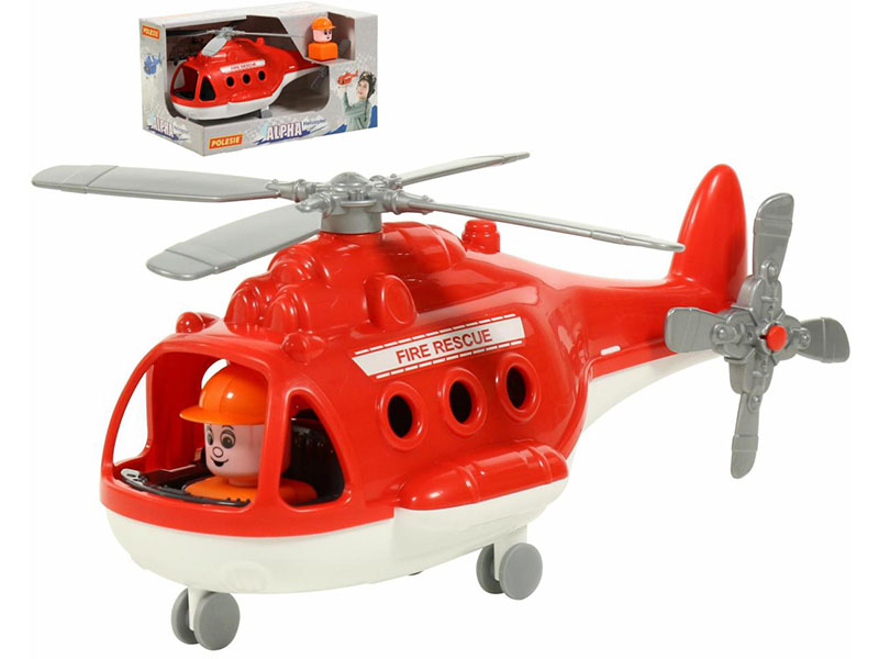Вертолёт пожарный "Альфа" (в коробке)
