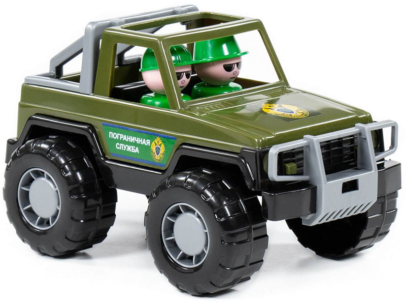 Автомобиль-джип пограничный "Сафари" (РФ) 24 см