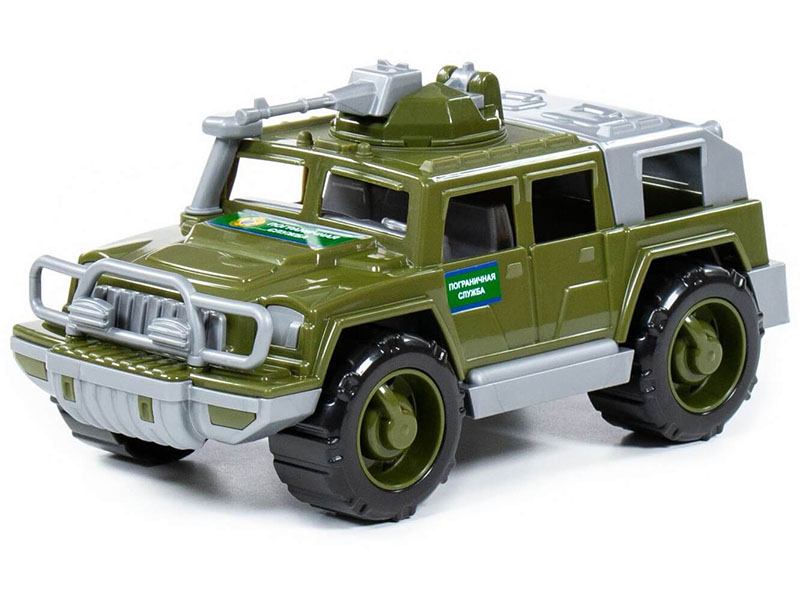 Автомобиль-джип пограничный "Разведчик" 25 см с 1-м пулемётом (РФ)