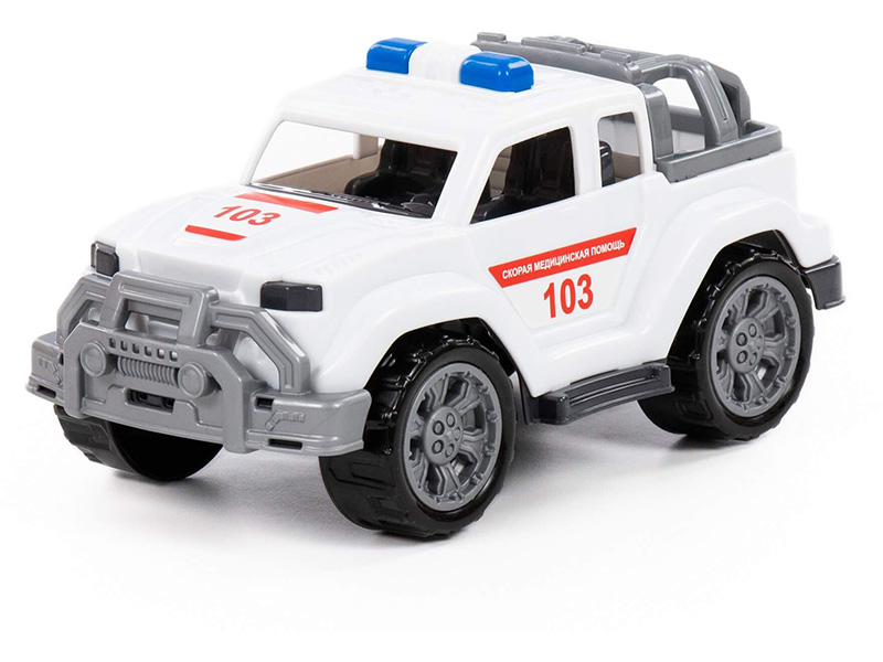 Автомобиль "Легионер-мини" скорая помощь 22 см (в сеточке)