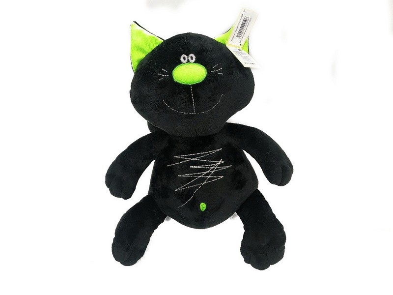 Донецк игрушка оптом Кот Батон черный 27см 202007/13/27