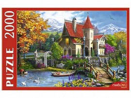 ПАЗЛЫ 2000 элементов. УСАДЬБА ГОРНОЙ РЕКИ доставка оптом в Донецк